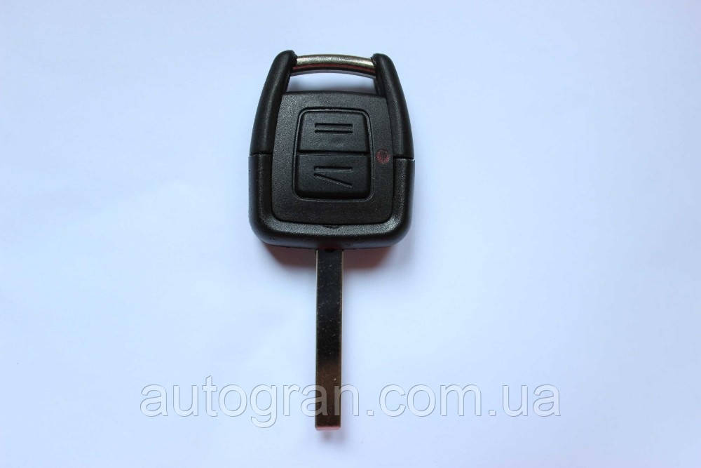 Корпус ключа Opel 2 кнопки лезо HU100