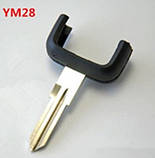 Корпус ключа Opel 2 кнопки лезо YM28, фото 2