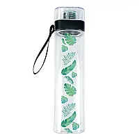 Пляшка для води 700мл Пальмові листя ZIZ 51107