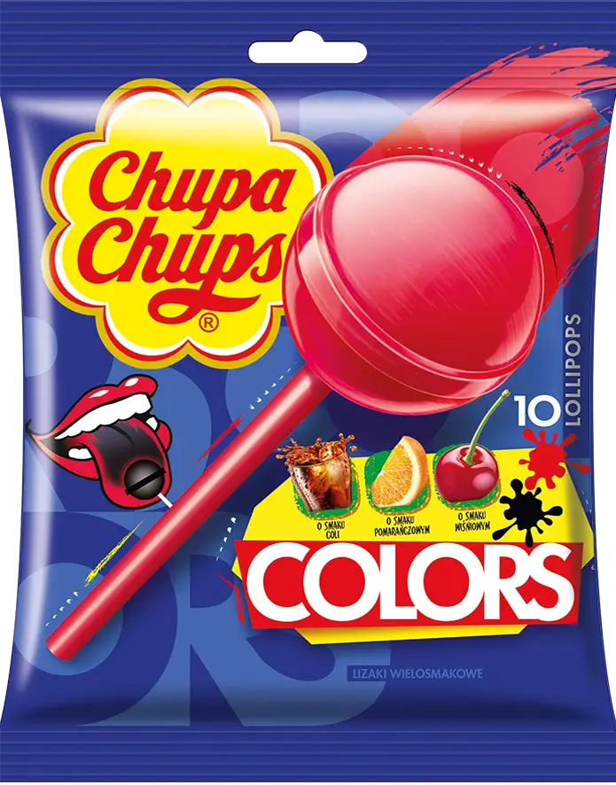 Льодяники Chupa Chups Colors 120 г., фото 1
