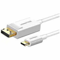 Кабель Ugreen Ugreen USB-C to DisplayPort Cable 1.5m White (MM139)