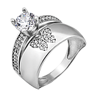 Каблучки срібні