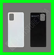 Кришка Samsung A71 A715 Silver