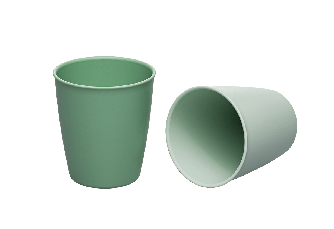 Набір склянок для пиття Nip Зелена серія 2шт. Зелені