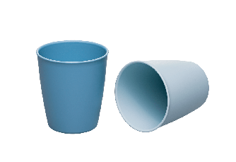 Набір склянок для пиття Nip Зелена серія 2шт. Синій та блакитний