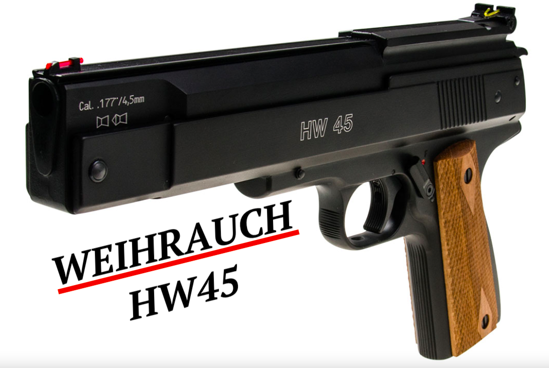 Пістолет пневматичний Weihrauch HW45