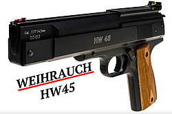 Пістолет пневматичний Weihrauch HW45