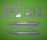 Пластикова модель 1/144 A-model 1478 француський пасажирський літак Sud-Aviation SE.210 Caravelle III, фото 4