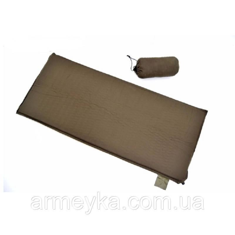 Каремат самонадувний 120*50 cm. олива комбінований 420105-UZ оригінал Британія