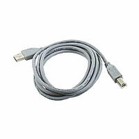 Кабель для принтера USB 2.0 AM/BM 1.8m Cablexpert (CCP-USB2-AMBM-6G Grey)