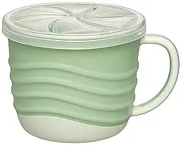 Чашка для пиття та снеків 2в1 Nip Зелена серія 250 мл Зелена