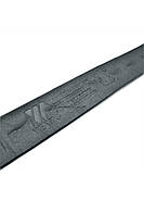 Шкіряний чоловічий ремінь Weatro Колір Чорний m-kozh38-wtrua-008, фото 3