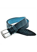 Шкіряний чоловічий ремінь Weatro Колір Синій m-kozh38-wtrua-002, фото 2