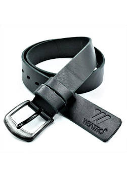 Шкіряний чоловічий ремінь Weatro Колір Чорний m-kozh38-wtrua-0014