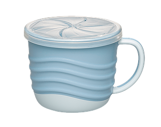 Чашка для пиття та снеків 2в1 Nip Зелена серія 250 мл Блакитна