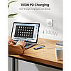 Багатопортовий адаптер-концентратор UGREEN 6-in-1 USB-C PD Adapter with 4K HDMI Space Grey (CM195), фото 6