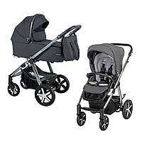 Коляска Baby Design 2 в 1 HUSKY XL 217 GRAPHITE (204838)