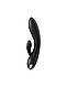 Гнучкий силіконовий кролик-вібратор зі смарт-керуванням Satisfyer Double Flex Black, фото 4