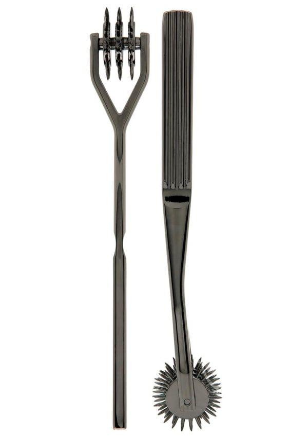 Голкове колесо вартенбергу Doc Johnson Kink Spike Solid Metal Pinwheel 3 ряди зубців