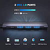 Багатопортовий адаптер-концентратор UGREEN 5-in-1 USB-C Hub with 4K HDMI Space Grey (CM136), фото 6