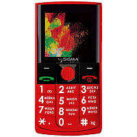 Мобильный телефон Sigma Comfort 50 Solo Red (4827798121528)