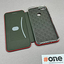 Чохол-книга для Honor 9 Lite книжка з підставкою на телефон хонор 9 лайт червона stn, фото 3