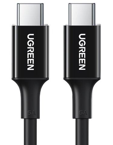 Кабель зарядний Ugreen Type-C 5А 100W QC4.0 2 м Black (US300)