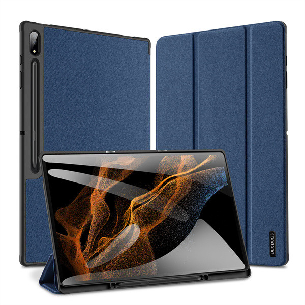 Чохол книжка DUX DUCIS Domo Series для Samsung Galaxy Tab S8 Ultra 14.6'' X900 / X906 Blue