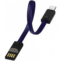 Дата кабель USB 2.0 AM to Lightning 0.22m blue ColorWay (CW-CBUL021-BL)