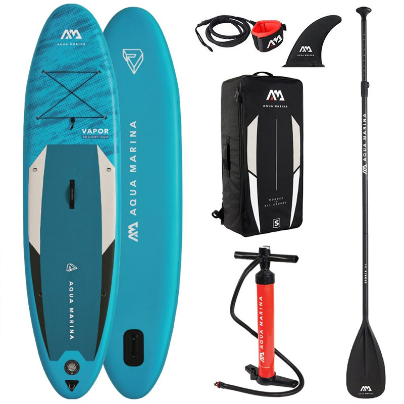Сапборд Aqua Marina Vapor 10'4" 2021 — надувна дошка для САП серфінгу, sup board