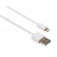 Дата кабель USB 2.0 AM to Lightning PVC 1m white Vinga (VCPDCL1W)