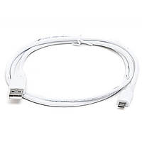 Дата кабель USB 2.0 AM to Micro 5P 0.6m Pro white REAL-EL (EL123500022)