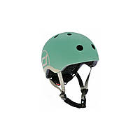 Шлем Scoot&Ride LED 51-55 см S/M Forest (SR-190605-FOREST)