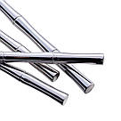 Набір столових приборів REMY-DECOR срібного кольору Бамбук з нержавійки на 4 предмети для ресторанів і будинку, фото 2