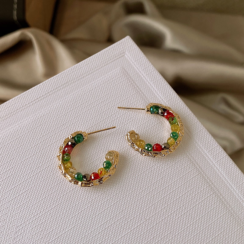 Жіночі сережки біжутерія, фото 1