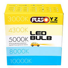 Лампи PULSO YZ/HB4 9006/LED-chips ZES-hilips/9-32v2*25w/4500Lm/3000-4300-5000-6500-10000K (YZ-HB4 9006), фото 2