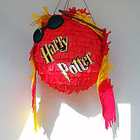 Пиньята harry potter гарри поттер пината бумажная для праздника шар Піньята гаррі поттер куля 80-90см обхват