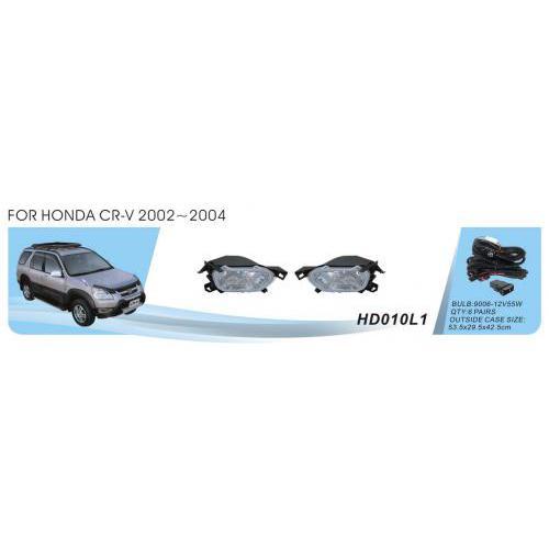 Фари дод.модель Honda CR-V/2002-04/HD-010L1&L2/9006-12V55W/ел.провідка (HD-010L1&L2)