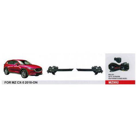 Фары доп.модель Mazda CX-5 2018-/MZ-992L/LED-10W/эл.проводка (MZ-992Led), фото 2