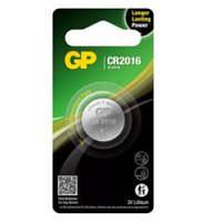 Батарейка GP дискова Lithium Button Cell 3.0V CR2016-7U1 літієві (CR2016)