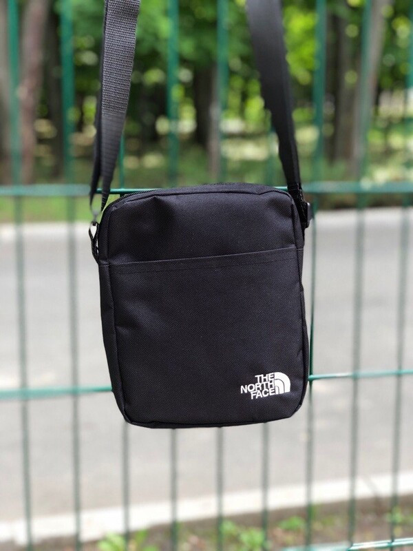 Чоловіча чорна сумка через плече, фото 1