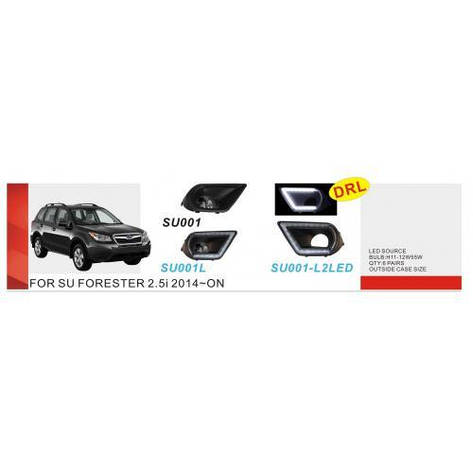 Фари дод.модель Subaru Forester 2.5i 2013-16/SU-001/H11-12V55W (SU-001), фото 2