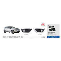 Фари дод.модель Jeep Compass 2017-/JP-141/H8-12V35W/ел.дріб