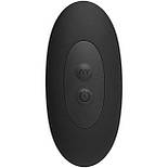 Страпон унісекс Doc Johnson Body Extensions – Be Risque, вібрація, пульт керування, порожня насадка, США, фото 6