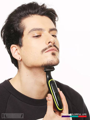 Электробритва триммер мужская для бороды станок для влажного и сухого ...