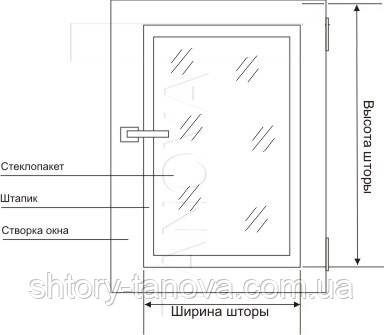 Шторы из ткани с текстурным рисунком Вода (Woda) 2090 Синие | рулонные шторы открытого типа - фото 5 - id-p226814885