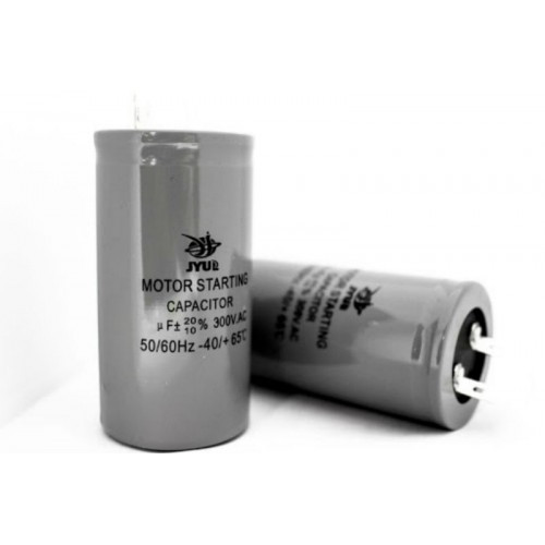 Конденсатор пусковий CD-60 250uF 300VAC (±5%) JYUL (50*100 мм)