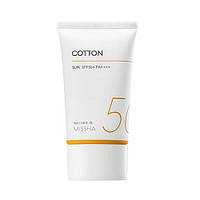 Missha All Around Safe Block Cotton Sun SPF50 Сонцезахисний крем, 50 мл