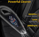 Автомобільний пилосос Vacuum Cleaner JM-XC120 12V 8079, фото 7