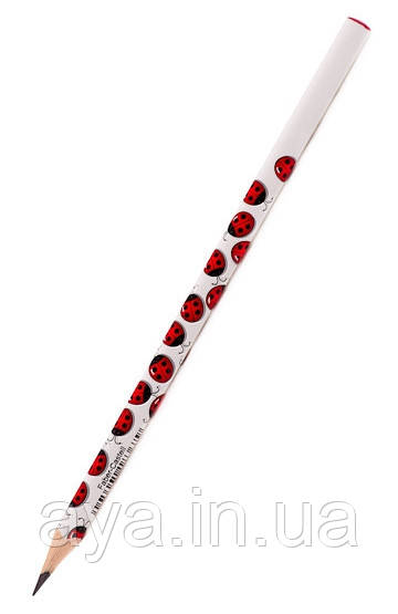 Чорнографітний олівець Motif сонечка Faber-Castell (В, тригран. корпус з малюнком) 118367